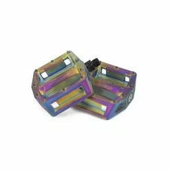 Pédales MISSION Impulse Neochrome - Pédales Fixie Haut de Gamme