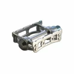 Pédales MKS Sylvan Track Polies - Pédales Fixie Haut de Gamme pour Vélo Urbain et Piste