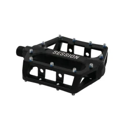 Pédales Session Piegealoo Aluminium Noires pour Fixie - Transmission Haute Performance -France Accessoires Vélo Soldes Boutique pedales session piegealoo aluminium noires 3