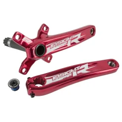 INSIGTH Pédalier Insight RLC 4 Points 170mm Rouge - Transmission BIKELIFE