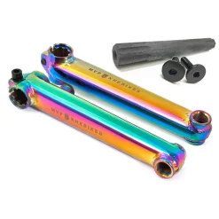 Pédalier KHE MVP RHD 170mm 8T Oil Slick - Transmission haute performance pour BMX