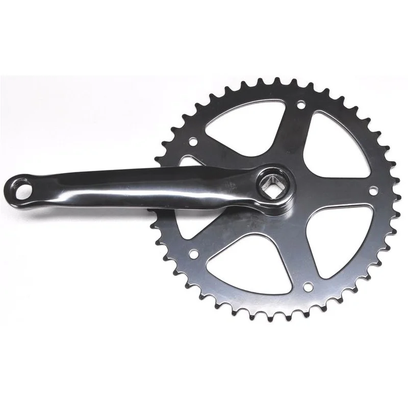 Pédalier P&A 5/8v 44d L170 mm Acier Axe Carré pour Fixie - Transmission Haute Performance 3 Pédalier P&A 5/8v 44d L170 mm Acier Axe Carré pour Fixie - Transmission Haute Performance