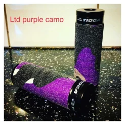 GRIPPEE PEGS 14MM BLK/PURPLE CAMO - Pédales de vélo BMX haute résistance