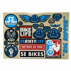 Planche De Stickers SE Bikes X 25 - Kit Décos Personnalisation Vélo Bikelife