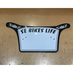 Plaque SE Bikes "Bike Life" Noir/Blanc - Accessoires & Goodies