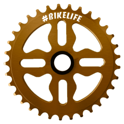 Plateau BIKELIFE Tiktok Aluminium 33t - Couronne BMX Haute Performance