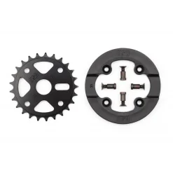 Plateau BSD Barrier 25T Noir - Couronne BMX Haute Performance -France Accessoires Vélo Soldes Boutique plateau bsd barrier 25t noir 3