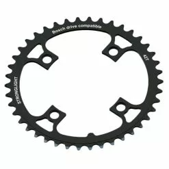 Plateau STRONGLIGHT E-Bike Bosh 40T Noir 4 Branches - Pédalier Urbain Haute Performance