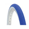 Pneu BRN 20x1.75 Blanc-Bleu PL36BB pour BMX - Haute Performance et Durabilité