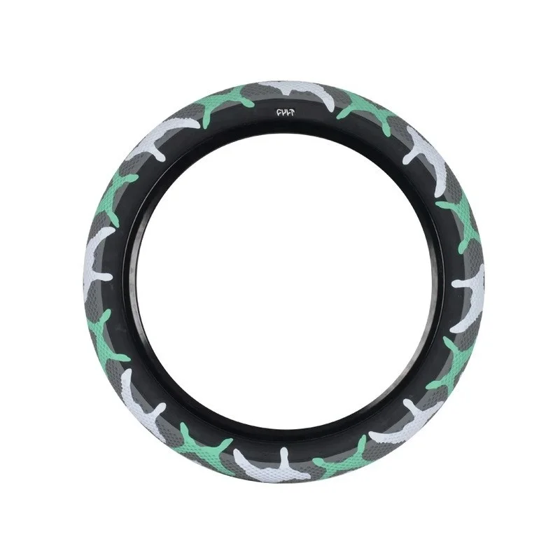 Pneu Cult X Vans 20 X 2.40" Teal Camo - Pneu BMX Haute Performance 3 Pneu Cult X Vans 20 X 2.40" Teal Camo - Pneu BMX Haute Performance