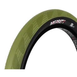 Pneu Merritt Phantom 2.50' Army Green - Pneu BMX Haute Performance