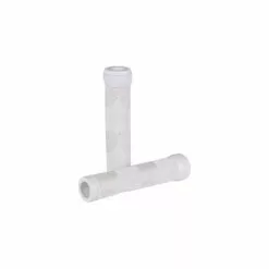 Poignées ANIMAL Edwin Flangeless Blanches - Poignées de Guidon Fixie - Blanc