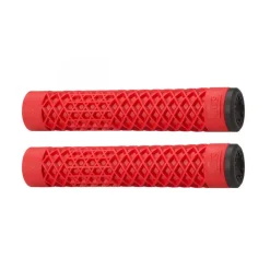 Poignées CULT X VANS Par ODI Rouges - Poignées de Guidon pour Fixie - Rouge -France Accessoires Vélo Soldes Boutique poignees cult x vans par odi rouges 1