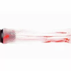 Poignées Demolition Axes Flangeless Trans Rouge Marble - Demolition Parts -France Accessoires Vélo Soldes Boutique poignees demolition axes flangeless trans rouge marble 1