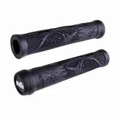 Poignées ODI Hucker 160mm Noires - Poignées de Guidon Ergonomiques pour Fixie et Vélos Urbains