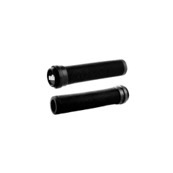 Poignées ODI Longneck Flangeless Noires - Poignées de Guidon Fixie sans Flasque