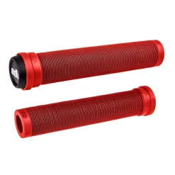 Poignées ODI Longneck SLX 160mm - Rouge | Poignées de guidon ergonomiques pour Fixie et VTT