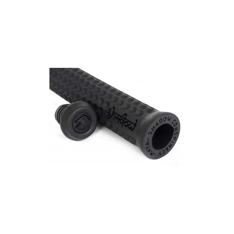 Poignées Shadow Maya Noir pour Fixie - Confort et Style 5 Poignées Shadow Maya Noir pour Fixie - Confort et Style – Image 3