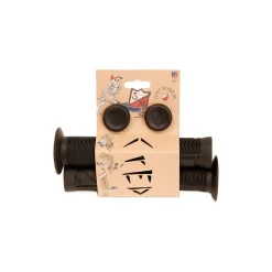 Poignées S&M CREDENCE Noires - Poignées BIKELIFE Haut de Gamme