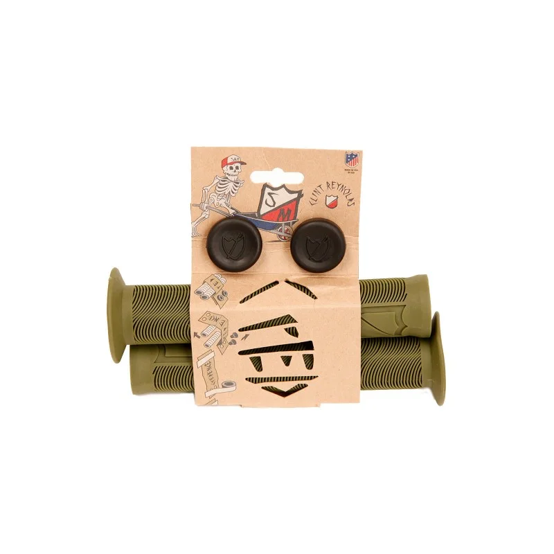 Poignées S&M CREDENCE Vertes Army - Poignées BIKELIFE Haut de Gamme 3 Poignées S&M CREDENCE Vertes Army - Poignées BIKELIFE Haut de Gamme