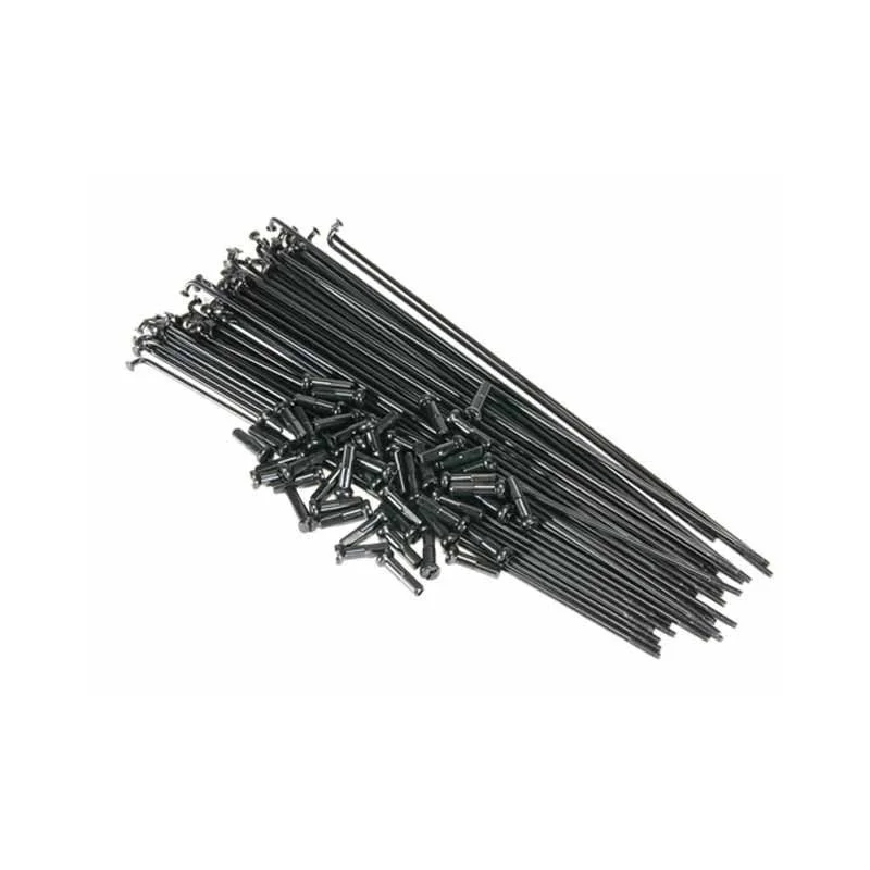 Generique RAYONS DOUBLE BUTTED GÉNÉRIQUE BK - Rayons haute résistance pour BMX 3 Generique RAYONS DOUBLE BUTTED GÉNÉRIQUE BK - Rayons haute résistance pour BMX