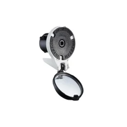 Rétroviseur CORKY CYCLO/Route Racing Blanc Réglable - Sécurité Urbaine