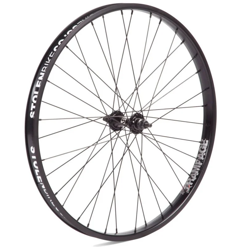 Roue Avant 24" Stolen Rampage Noir - Roue Urbaine Haute Performance 3 Roue Avant 24" Stolen Rampage Noir - Roue Urbaine Haute Performance