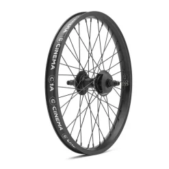 Roue BMX CINEMA 20" VX3 888 Cassette LSD/RSD Noire - Roue Complète Haute Performance