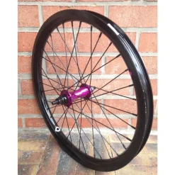 Roue BMX Le Comptoir ROUE CUSTOM VOCAL X PROPER AV MALE BK PUR - Roue Complète