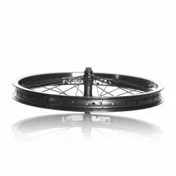 Roue Complète BMX Demolition Team Avant Noire - Roues Complètes pour BMX -France Accessoires Vélo Soldes Boutique roue demolition team avant noire 2