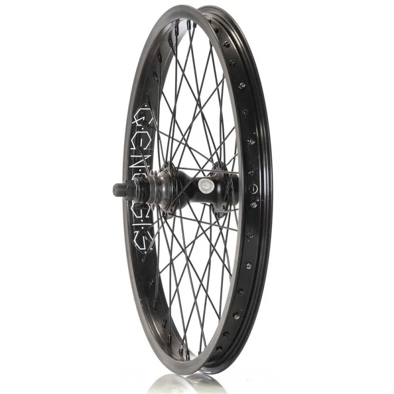 Roue BMX GENESIS 18" Cassette RHD Noire - Roue Complète Haute Performance 3 Roue BMX GENESIS 18" Cassette RHD Noire - Roue Complète Haute Performance