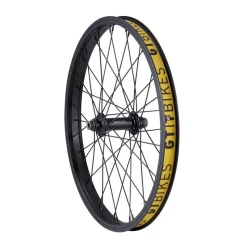 Roue GT Avant NBS 20" Noire - Roue Complète BMX Haute Performance
