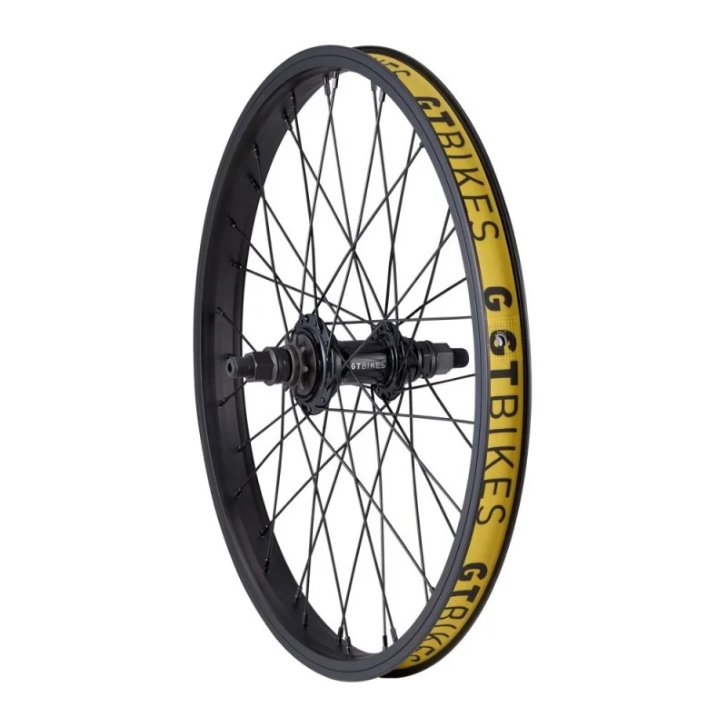 Roue GT NBS 20" RHD Cassette 9T Noir - Roue Complète BMX Haute Performance 3 Roue GT NBS 20" RHD Cassette 9T Noir - Roue Complète BMX Haute Performance