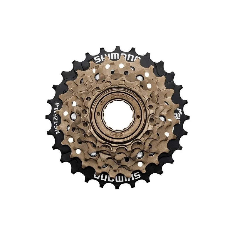 Roue Libre Shimano 6v 14-28t TZ500 - Cassette Urbaine Haute Performance 3 Roue Libre Shimano 6v 14-28t TZ500 - Cassette Urbaine Haute Performance