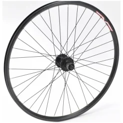 ROUE P&A AR 26 K7 8-9v 6 Trous BLOCAGE Noir - Roue Urbaine Performante