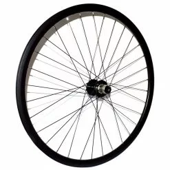 ROUE P&A AR 28" K7 8/9/10v Disque 6 Trous Blocage Noir - Roue Urbaine Performante