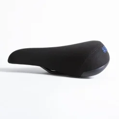 Selle BIKELIFE Noire Logo Bleu - Confort et Style pour Cyclistes -France Accessoires Vélo Soldes Boutique selle bikelife noire logo bleu 3