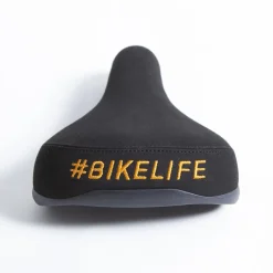 Selle BIKELIFE Noire Logo Orange - Confort et Style pour Cyclistes 9 Selle BIKELIFE Noire Logo Orange - Confort et Style pour Cyclistes -France Accessoires Vélo Soldes Boutique selle bikelife noire logo orange 3