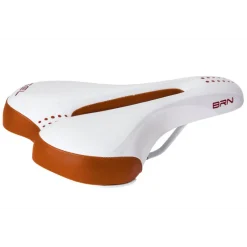SELLE BRN WHT/BRWN SE753BH - Selle Urbaine Confortable pour Vélo