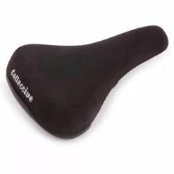 Selle COLLECTIVE Monogram V2 Noire - Selle de Vélo Haut de Gamme pour Style et Confort
