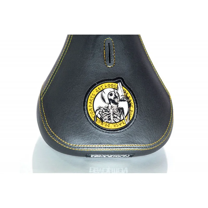 Selle BMX Demolition Parts SELLE DEMO FAST&LOOSE PIV BLK - Confort et Durabilité 5 Selle BMX Demolition Parts SELLE DEMO FAST&LOOSE PIV BLK - Confort et Durabilité – Image 3