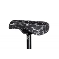 Selle BMX Demolition Parts SELLE DEMO HUCKER V2 PIV BLK - Confort et Durabilité -France Accessoires Vélo Soldes Boutique selle demo hucker v2 piv blk 1