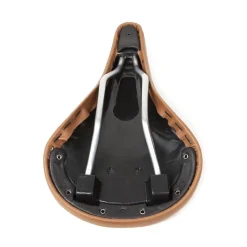 Selle Gen Retro Marron pour Vélo Fixie - Confort et Style Rétro -France Accessoires Vélo Soldes Boutique selle gen retro brwn 2