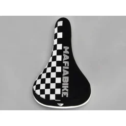 Selle Mafia Bike Checkerboard Noire - Confort et Style pour Votre Vélo