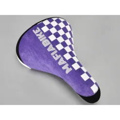 MAFIA BIKES Selle Mafia Bike Checkerboard Violette - Vélo Urbain Style BIKELIFE -France Accessoires Vélo Soldes Boutique selle mafia bike checkerboard violette 4