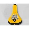 MAFIA BIKES Selle Mafia Bike Medusa Jaune - Selle de Vélo Haut de Gamme -France Accessoires Vélo Soldes Boutique selle mafia bike medusa jaune