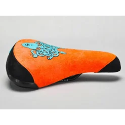MAFIA BIKES Selle Mafia Bike Medusa Orange - Selle de Vélo Haut de Gamme -France Accessoires Vélo Soldes Boutique selle mafia bike medusa orange 3