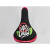MAFIA BIKES Selle Mafia Bike No Limits Patch Noire-Rouge - Selle de Vélo Haut de Gamme
