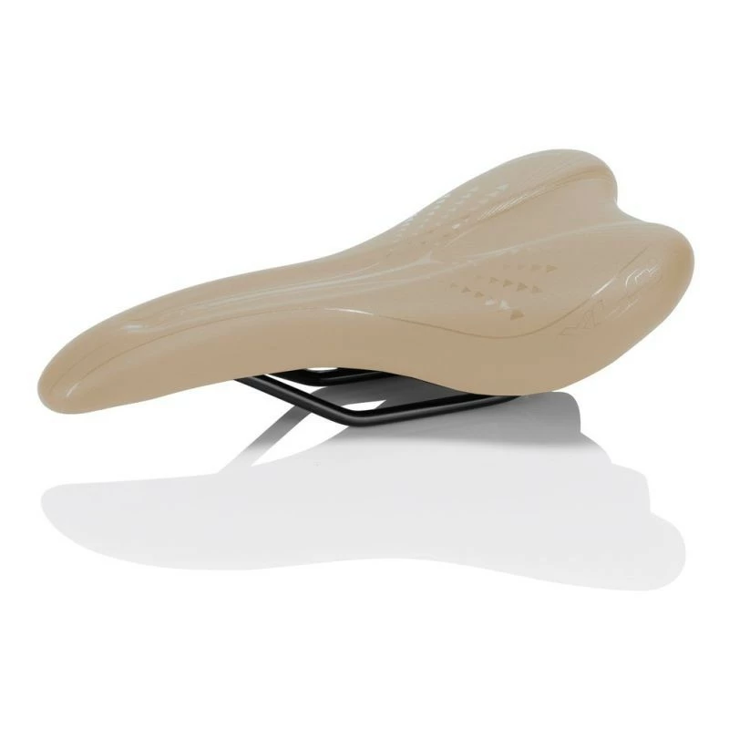 Selle XLC City Everyday III Unisexe Créme - Confort Urbain pour Tous les Jours 3 Selle XLC City Everyday III Unisexe Créme - Confort Urbain pour Tous les Jours