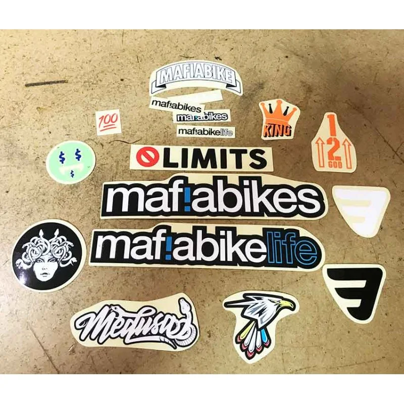 Pack de Stickers MAFIA BIKES X17 - Personnalisation Bikelife 3 Pack de Stickers MAFIA BIKES X17 - Personnalisation Bikelife